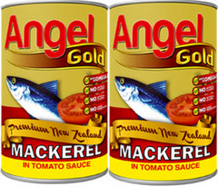 Angel Gold Mackerel in Tomato Sauce (Pack of 2)