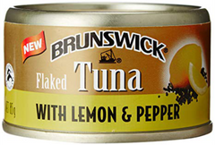 Brunswick Flaked Tuna With Lemon & Pepper