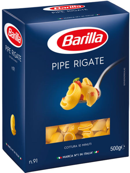 Barilla Pipe Rigate Pasta
