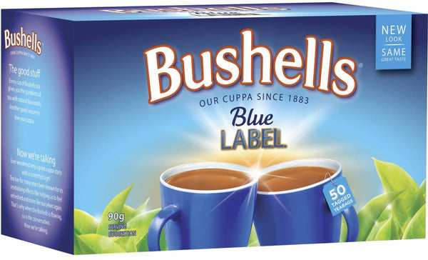 Bushells Blue Label Tea bags 50's