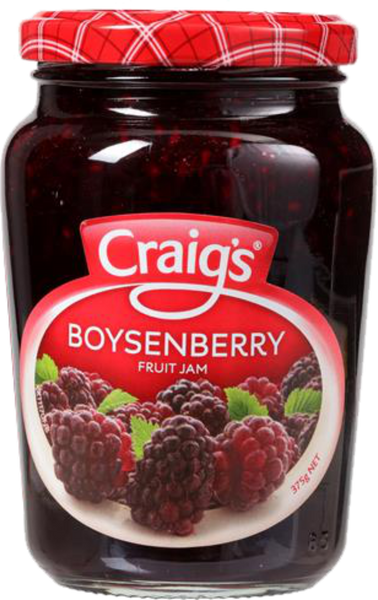 Craigs Boysenberry Jam