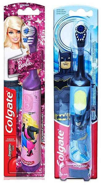 Colgate Toothbrush Kids Batman & Barbie Powered