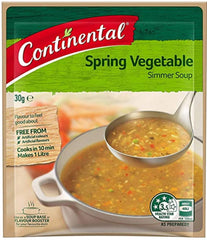 Continental Spring Vegetable Simmer Soup