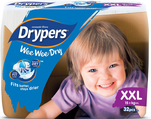 Drypers Wee Wee Dry XXL 32's