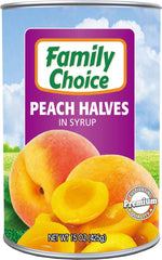 Family Choice Peach Halves
