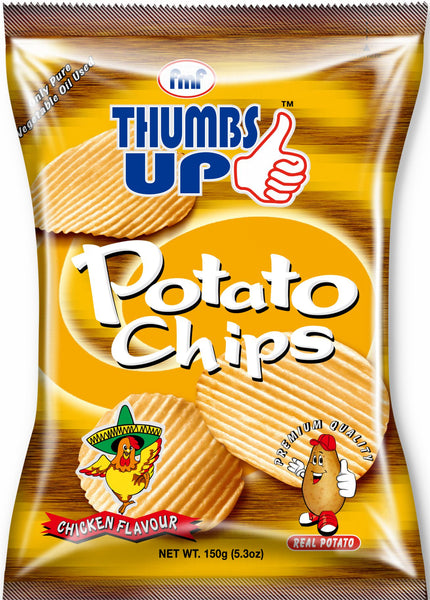 Thumbs Up Chicken Flavor Potato Chips