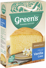 Green's Essentials Moist Vanilla Cake Mix