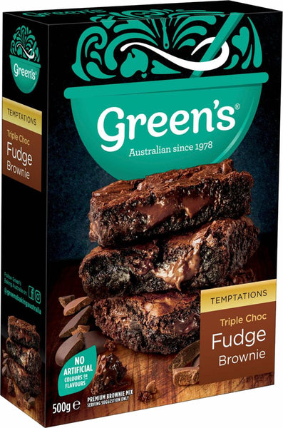 Green's Temptation Triple Choc Fudge Brownie