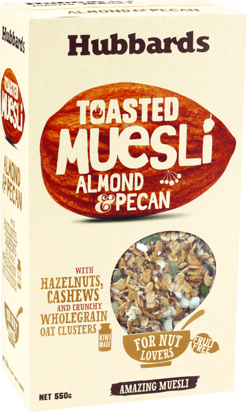 Hubbards Toasted Muesli Almond & Pecan