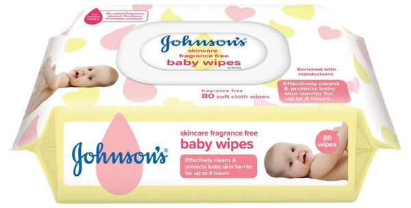 Johnson's Skincare Fragrance Free Baby Wipes