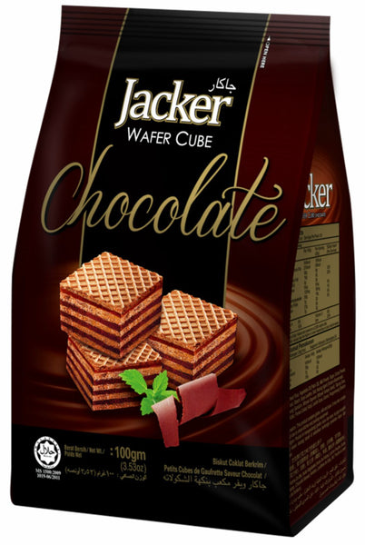 Jacker Wafer Cube Chocolate