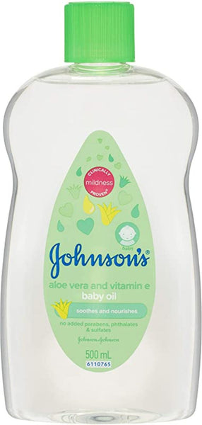Johnson's Baby Oil Aloe Vera & Vitamin E