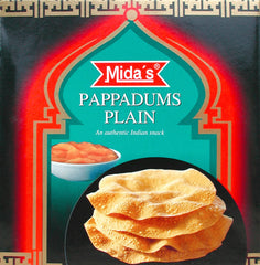Mida's Pappadums Plain