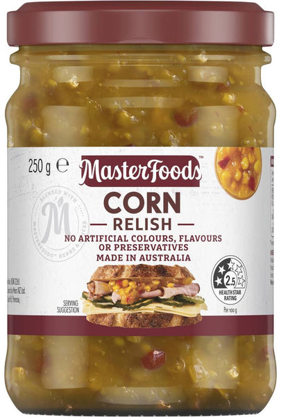 Masterfoods Corn Relish 250g