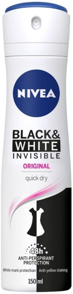 Nivea Women B/W Invisible Deo Pure Spray