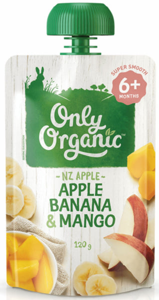Only Organic Apple Banana & Mango