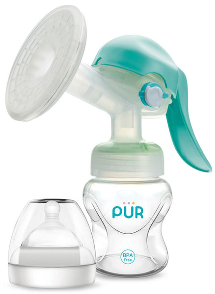 Pur Breast Pump With Bottle And Parts