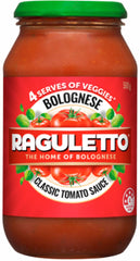 Raguletto Bolognese Pasta Sauce