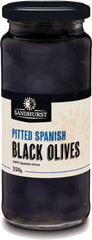 Sandhurst Pitted Black Olives