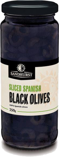 Sandhurst Sliced Black Olives