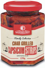 Sandhurst Char Grilled Capsicum Strips