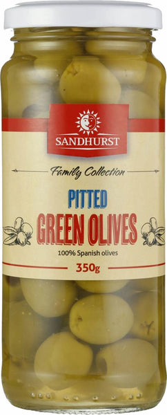 Sandhurst Pitted Green Olives