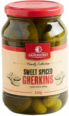 Sandhurst Sweet Spiced Gherkins