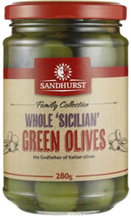 Sandhurst Whole Sicilian Green Olives