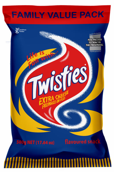 Twisties Extra Cheese Family Value Pack