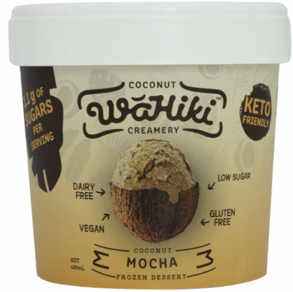 Wahiki Coconut  Mocha Ice Cream